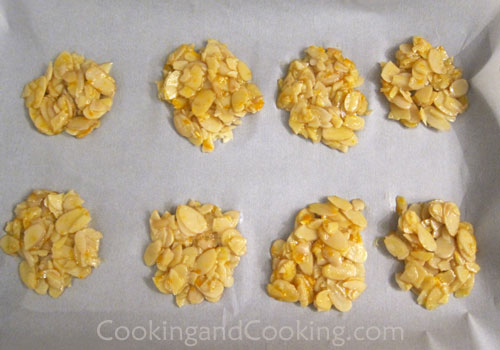 Almond Orange Florentines