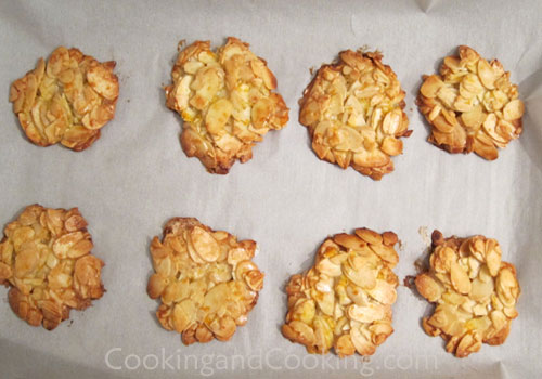 Almond Orange Florentines