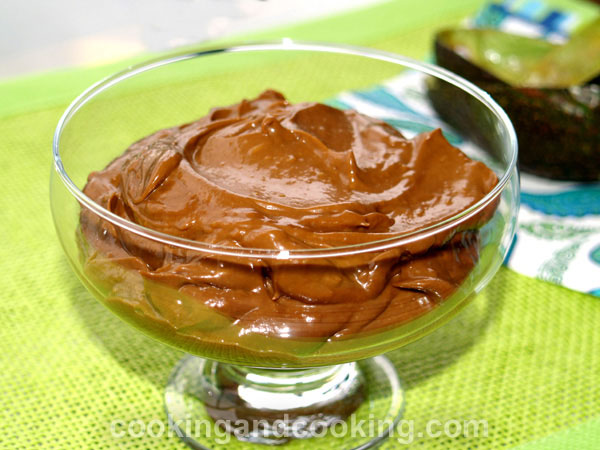 Avocado Chocolate Pudding