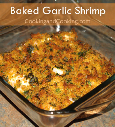 Baked Garlic Shrimp