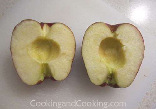 Baked Marshmallow Apples