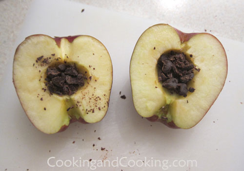 Baked Marshmallow Apples