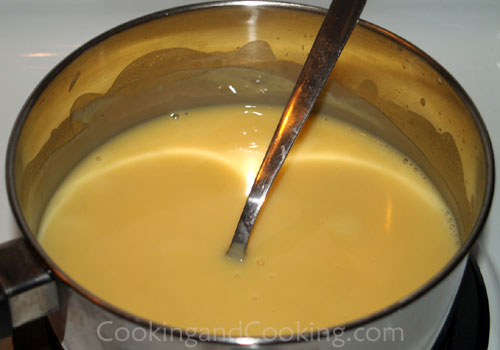 Banana Custard Pudding