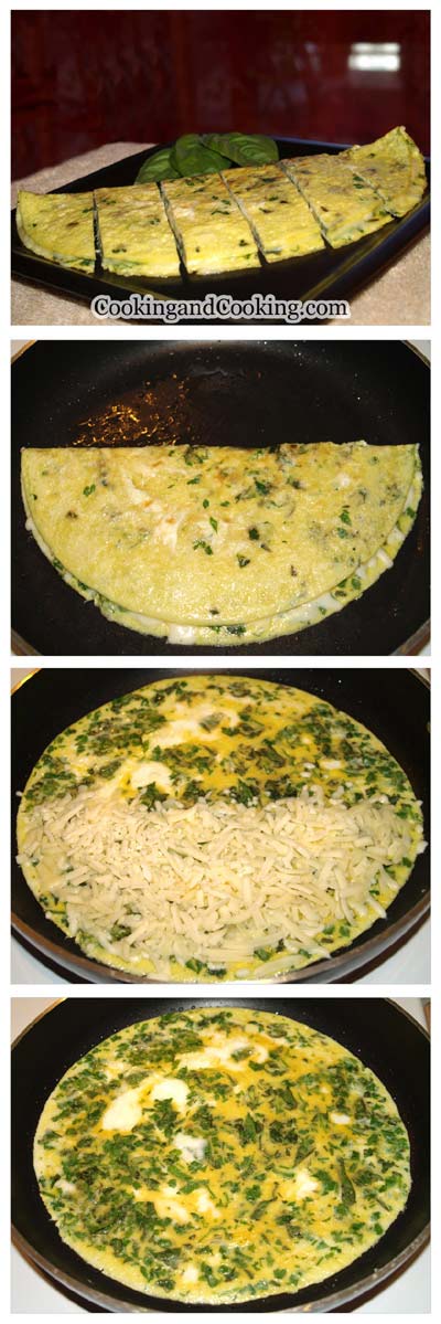 Basil and Parsley Omelette