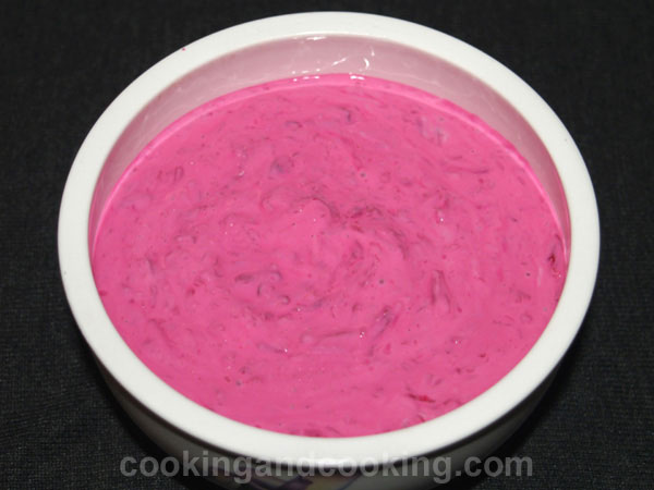 Beet Yogurt Dip