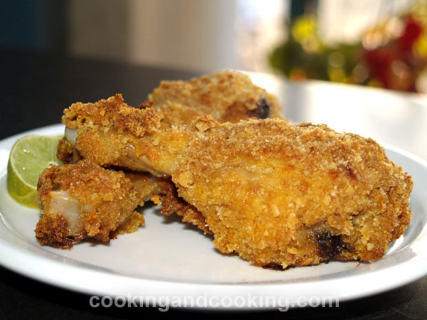 Spicy Breaded Chicken Drumsticks