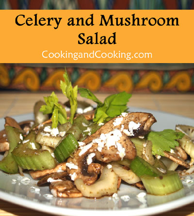 Celery and Mushroom Salad