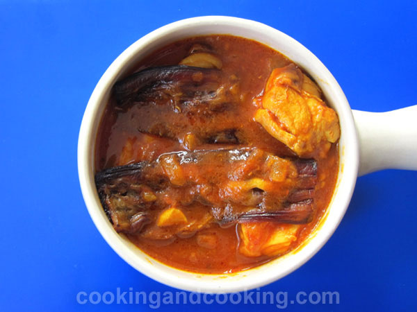 Chicken and Eggplant Stew