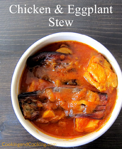 Chicken and Eggplant Stew