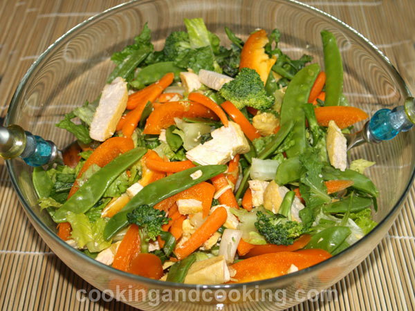 Chicken and Vegetable Salad