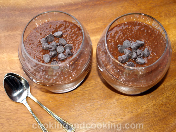 Chocolate Chia Seed Pudding
