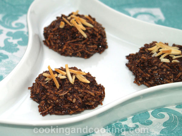 Chocolate Coconut Macaroons