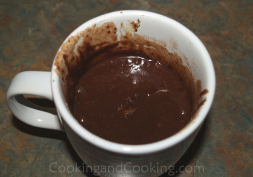 Chocolate Mug Cakes