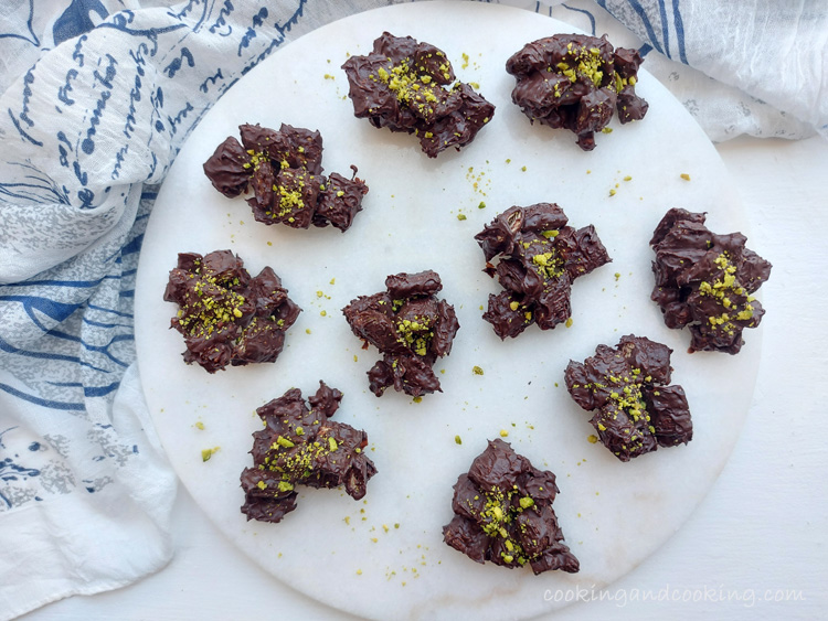 Chocolate Orange Cereal Bites Chocolate Orange Cereal Bites