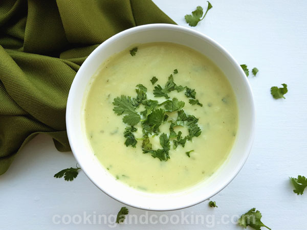 Coconut Cauliflower Soup