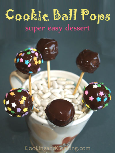 Cookie Ball Pops