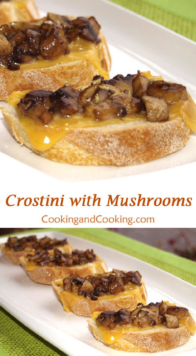 Crostini-with-Mushrooms