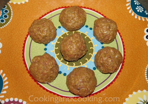 Curried Meatball