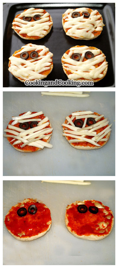 Halloween Mummy Pizza | Halloween Recipe | Cooking and Cooking