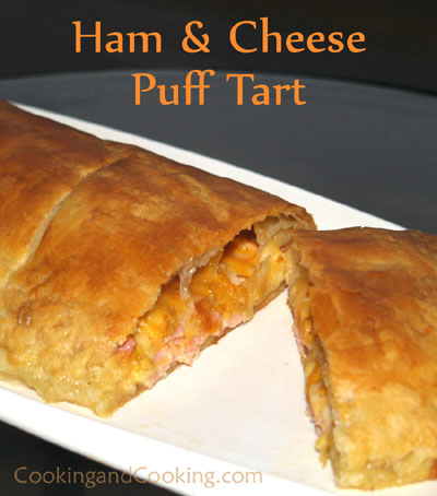 Ham-and-Cheese-Puff-Tart
