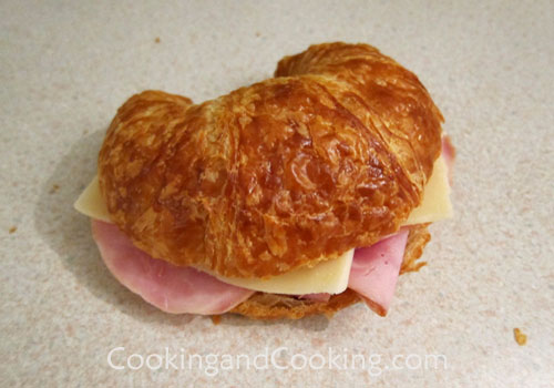 Ham and Cheese Croissants