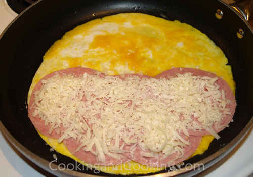 Ham and Cheese Omelette