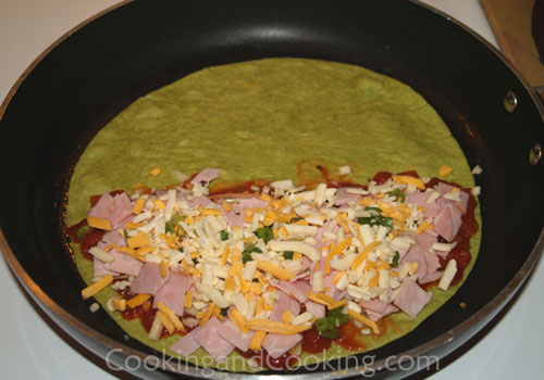 Ham and Cheese Quesadillas