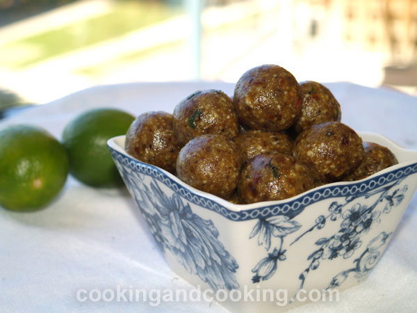 Mojito Energy Balls