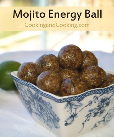 Mojito Energy Balls