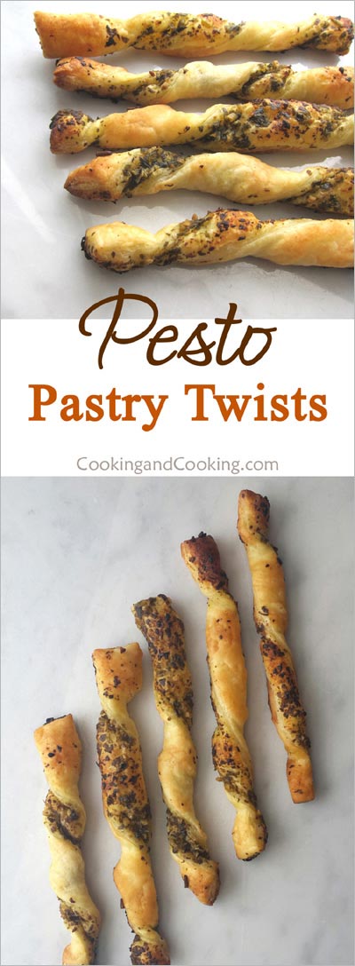 Pesto Pastry Twists