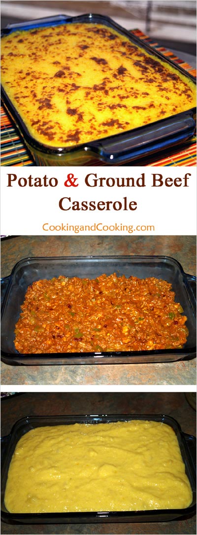 Potato and Ground Beef Casserole