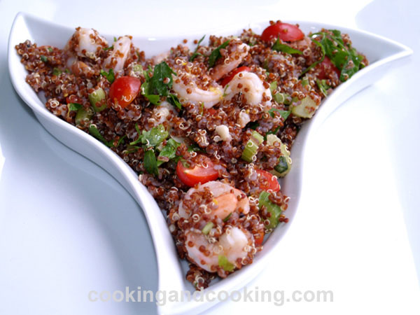 Quinoa Shrimp Salad