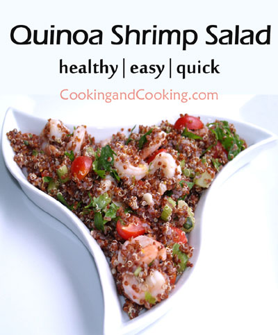 Quinoa Shrimp Salad