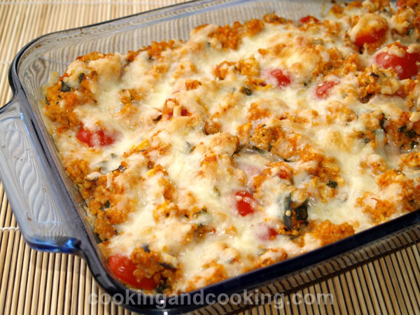 Quinoa and Chicken Casserole