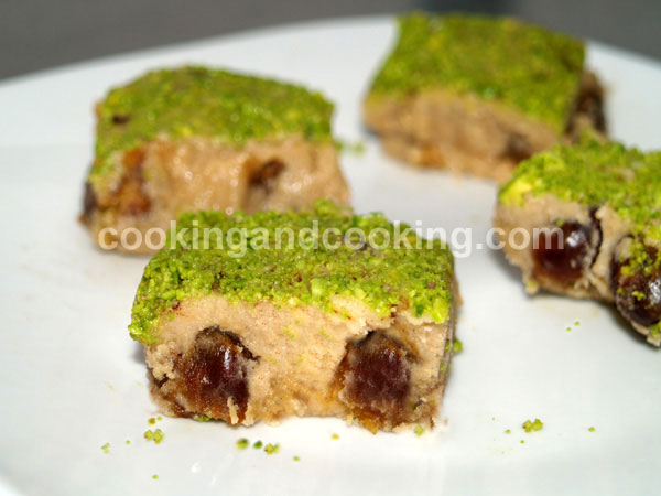 Ranginak or Persian Date Dessert