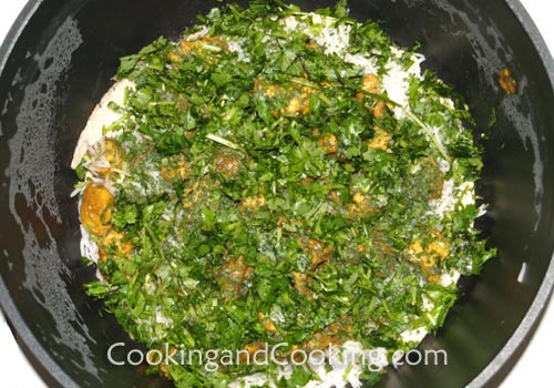 Rice with Cilantro and Chicken