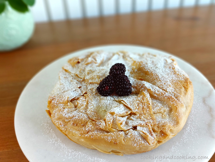 Ricotta and Jam Phyllo Pie Ricotta and Jam Phyllo Pie