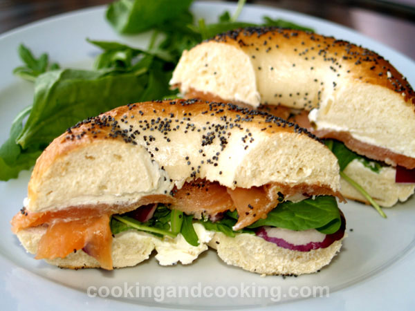 Smoked Salmon Sandwich