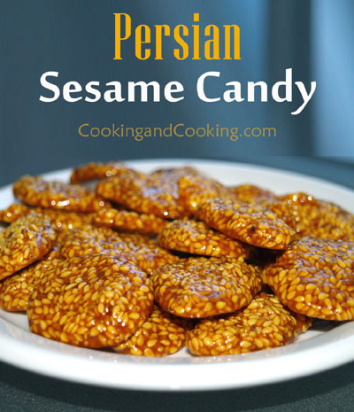 Sohan Konjedi (Persian Sesame Candy)