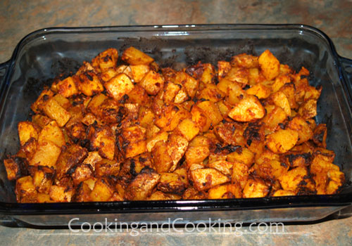 Spicy Potato and Chicken Casserole