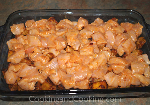 Spicy Potato and Chicken Casserole