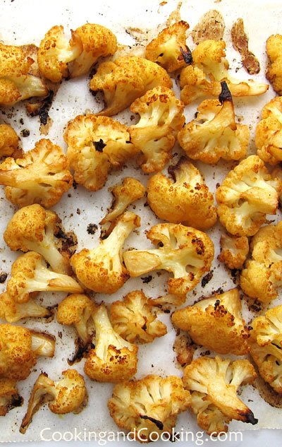 Spicy Roasted Cauliflower