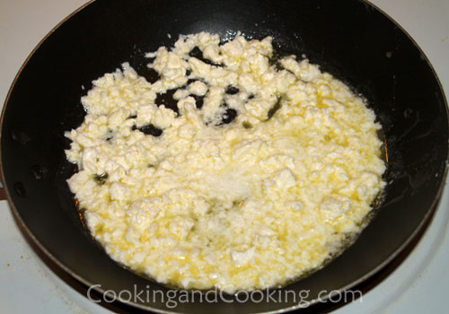 Sunny Side Up and Feta Cheese