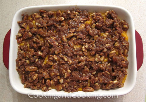 Sweet Potato Casserole with Pecan