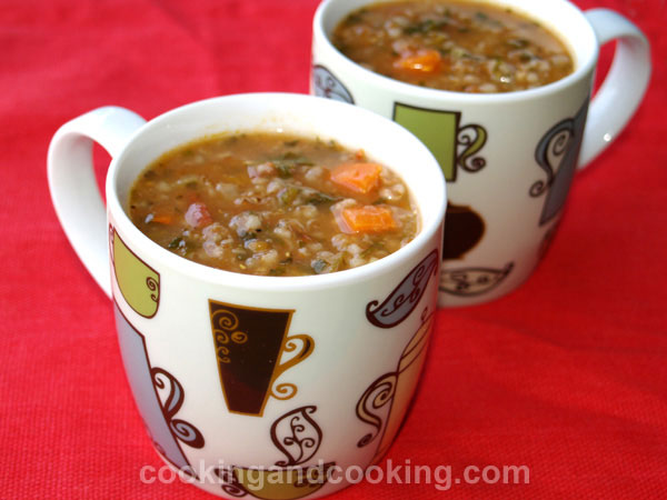 Tomato Bulgur Soup