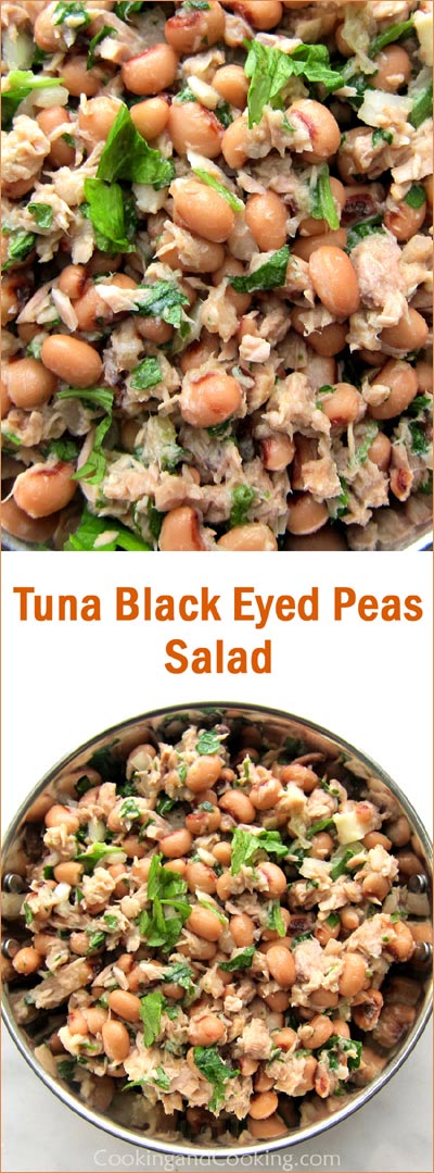 Tuna Black Eyed Peas Salad