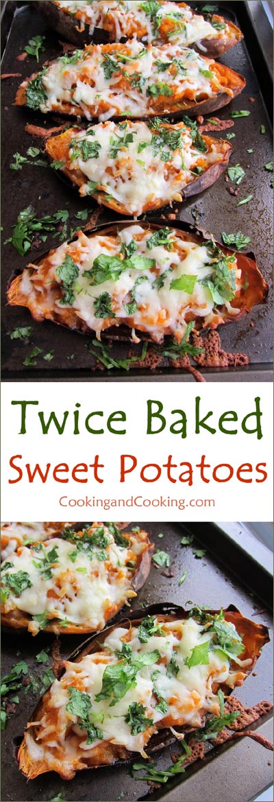 Twice Baked Sweet Potatoes