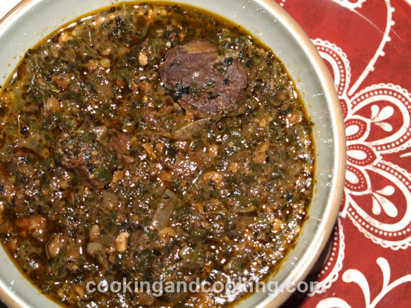 Walnut and Parsley Stew