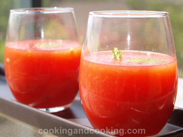 Watermelon Orange Juice