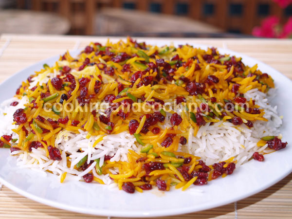 Zereshk Polo (Persian Barberry Rice)